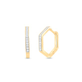 1/5CTW-DIA P1 GIFT HOOPS HUGGIES EARRING